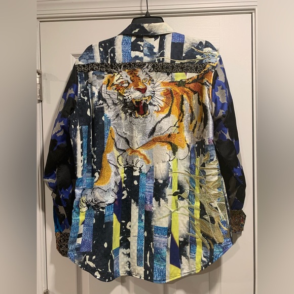 Robert Graham | RARE Limited Edition: Fear the Tiger | Size: M - Picture 6 of 6